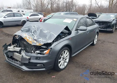 2014 Audi A4 2.0T Premium z USA, uszkodzony, nr VIN WAUFFAFL3EN020380